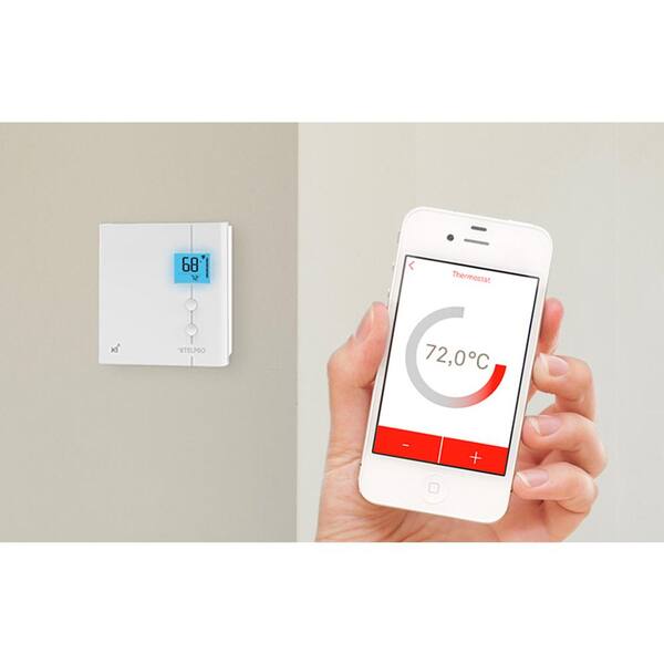 4000W Zigbee KI Thermostat For the Smart Home White STZB402+ StelPro STZB402WB 