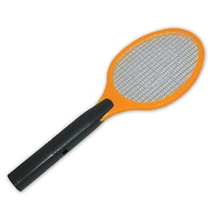 Racket Zapper Electronic Insect Killer, Indoor/Outdoor Chemical-Free Flyswatter