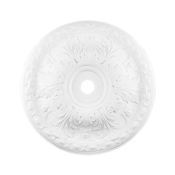 Titan Lighting Titan Lighting 36 in. White Ceiling Medallion