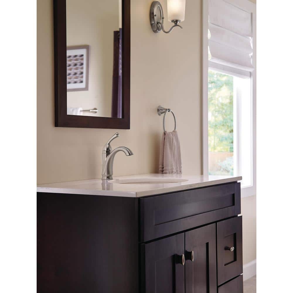 Haywood Stainless Steel Single Hole Modern Bathroom Faucet