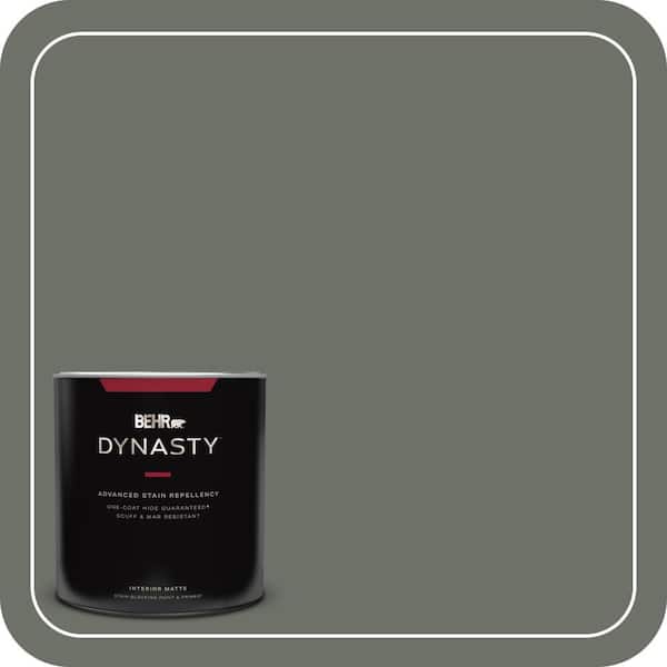 BEHR DYNASTY 1 qt. #ECC-41-3 Laurel Oak Matte Interior Stain-Blocking Paint and Primer