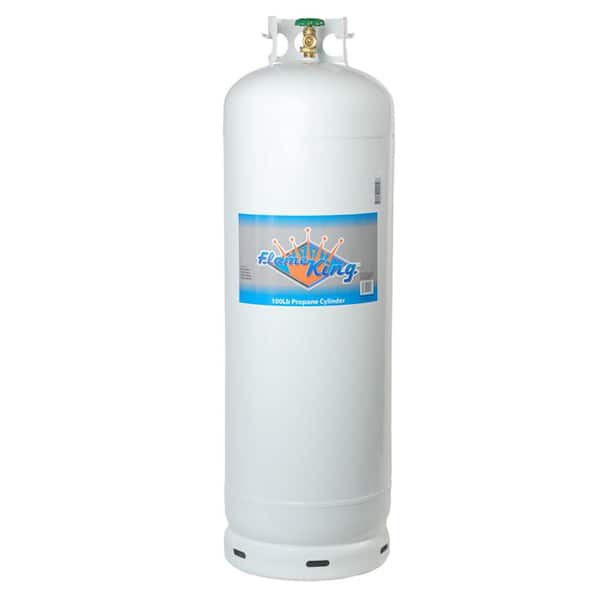 Flame King 100 lb. Empty Propane Cylinder with POL Valve