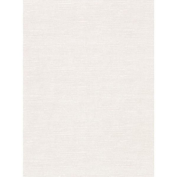 Parker Cream Faux Linen Cream Vinyl Strippable Roll (Covers 60.8 sq. ft.)