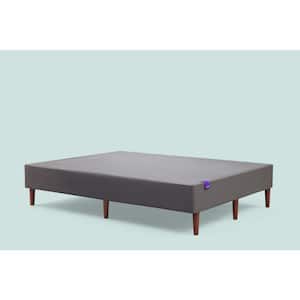 Twin Bed Box Spring in Charcoal Grey
