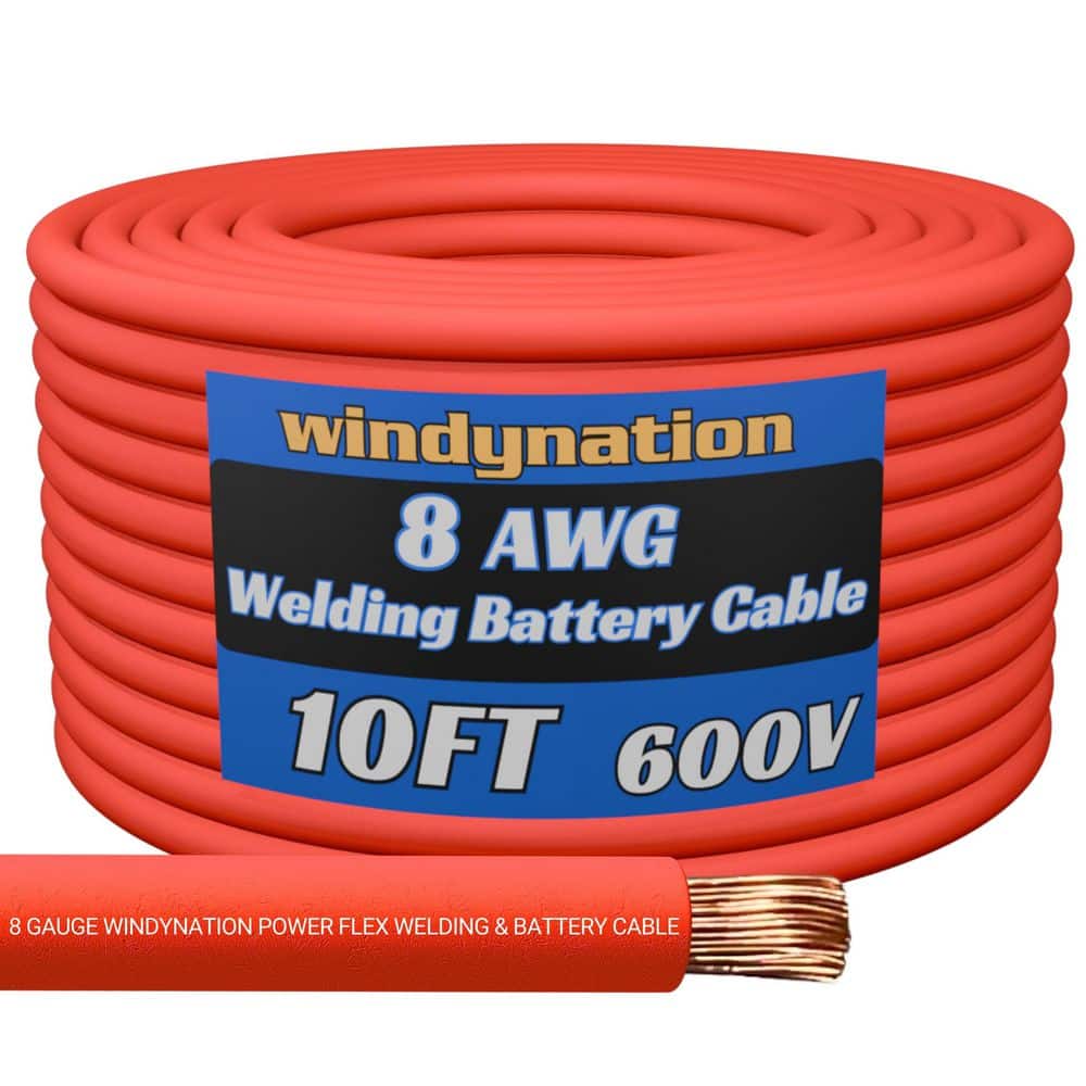 8-Gauge 10 ft. Red Welding Cable price history on PriceWatchPro