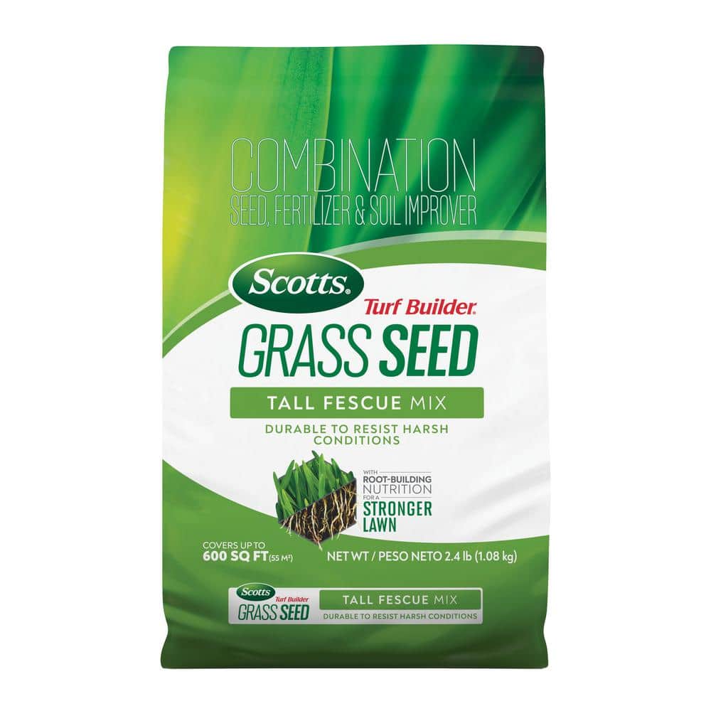 Scotts Turf Builder Grass Seed Tall Fescue Mix  2.4 lbs.