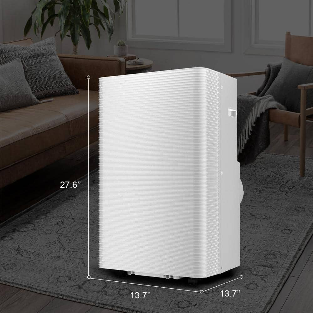 Ukoke 4-in-1 White Portable Air Conditioner with Heater and Remote