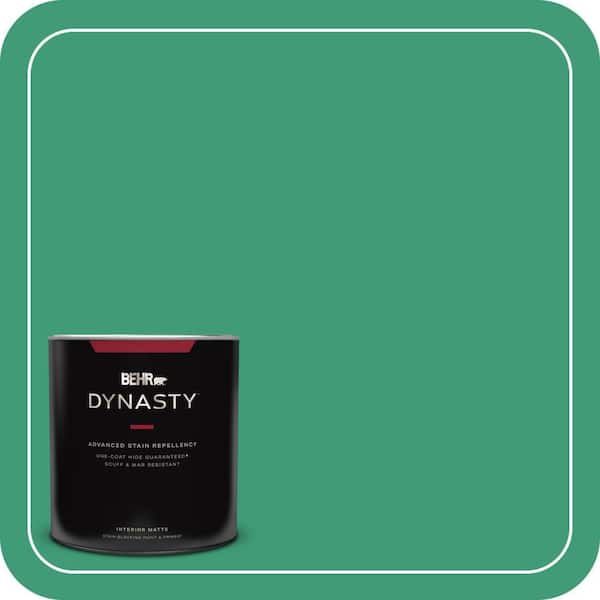 BEHR DYNASTY 1 qt. #MQ6-42 Dancing Jewel One-Coat Hide Matte Interior Stain-Blocking Paint and Primer