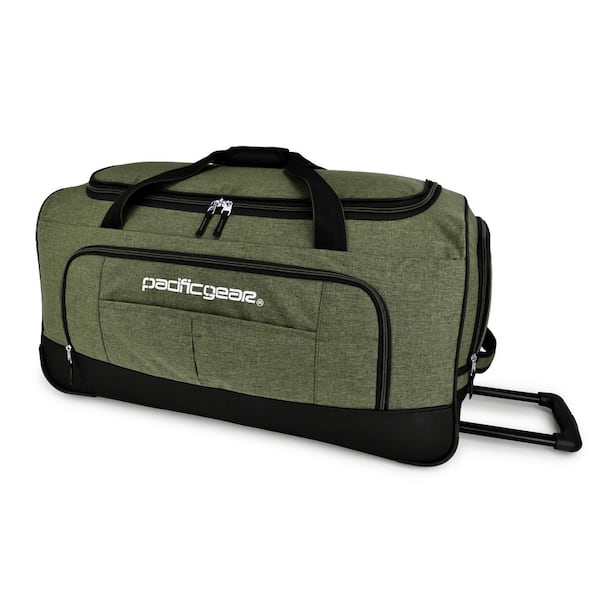 PACIFIC GEAR Keystone 30 in. Rolling Olive Duffel Bag