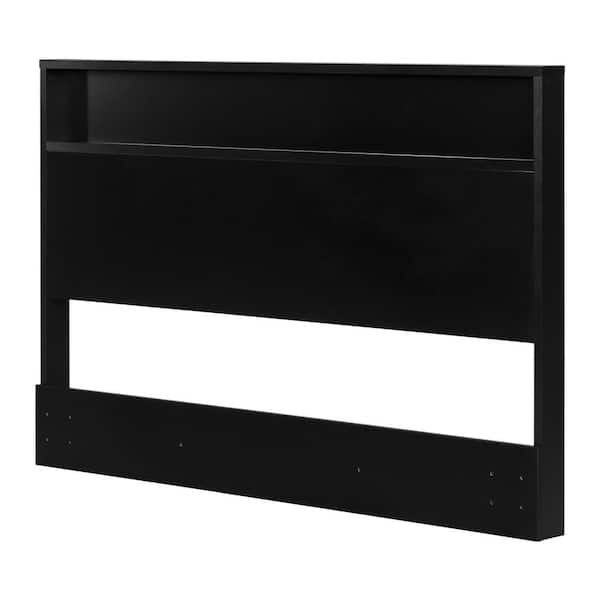 South Shore Holland Full/Queen-Size Headboard in Pure Black