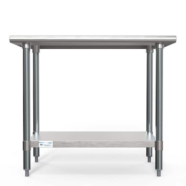 stainless steel table home depot canada