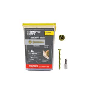 Grabber #6 x 1-1/4 in. Gold Phillips Bugle Screw (5 lb. per Box