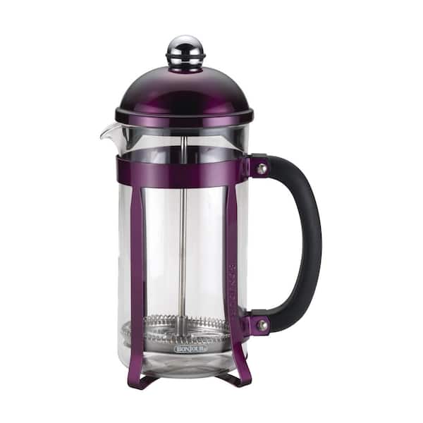 BonJour Maximus 8-Cup French Press in Purple