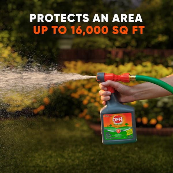 OFF! Backyard Pretreat Concentrate Liquid Insect Killer 32 oz