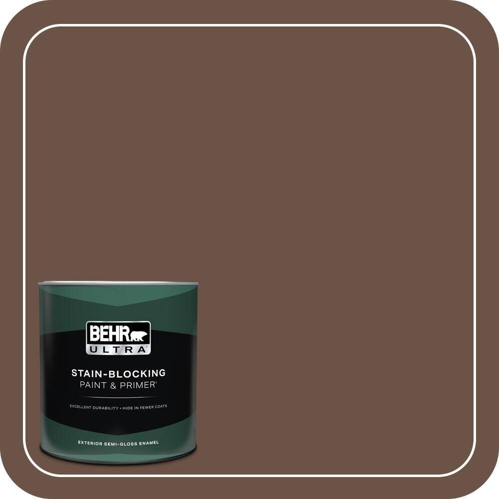 1 qt. #N190-7 Moose Trail Semi-Gloss Enamel Exterior Paint & Primer price history on PriceWatchPro