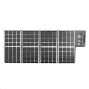 400-Watt Monocrystalline Portable Solar Panel Foldable Single Solar Blanket Sunpower Cells 23.7% High Efficiency Outdoor