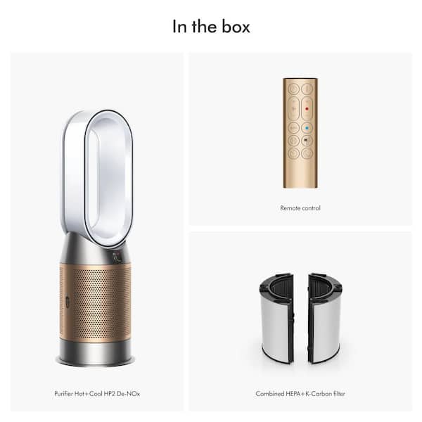Dyson 71 sq. ft. Combined HEPA+K-Carbon filter in White/Gold