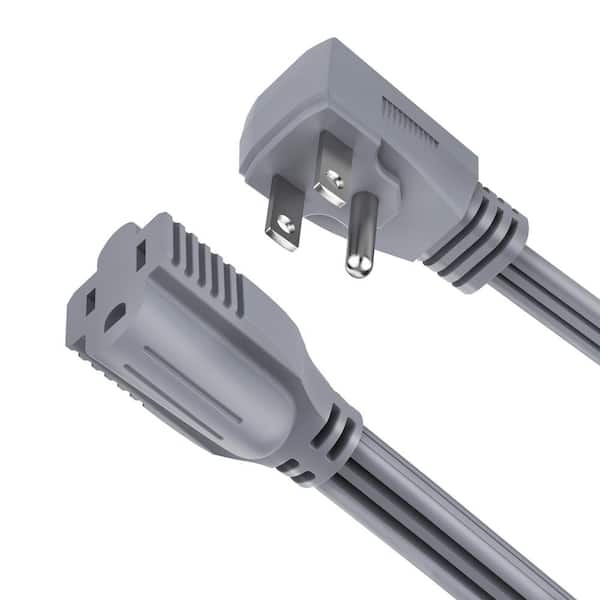 15 ft. 14/3 SPT, Indoor Appliance Extension Cord, Gray