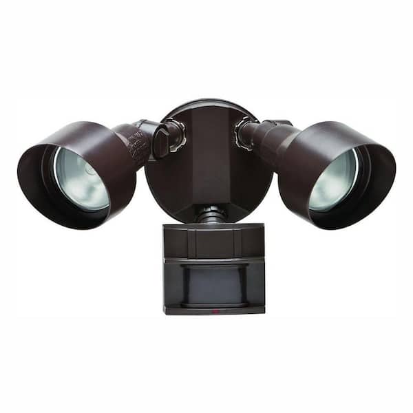 Defiant 180 Bronze LED Motion Outdoor Security Light for sale online