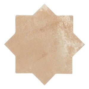 Tripoli Star Cotto 6.1 in. x 6.1 in. Matte Porcelain Floor and Wall Tile (4.13 Sq. Ft./Case)