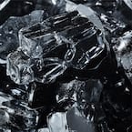 1/2 in. 10 lbs. Midnight Black Original Fire Glass for Indoor and Outdoor Fire Pits or Fireplaces