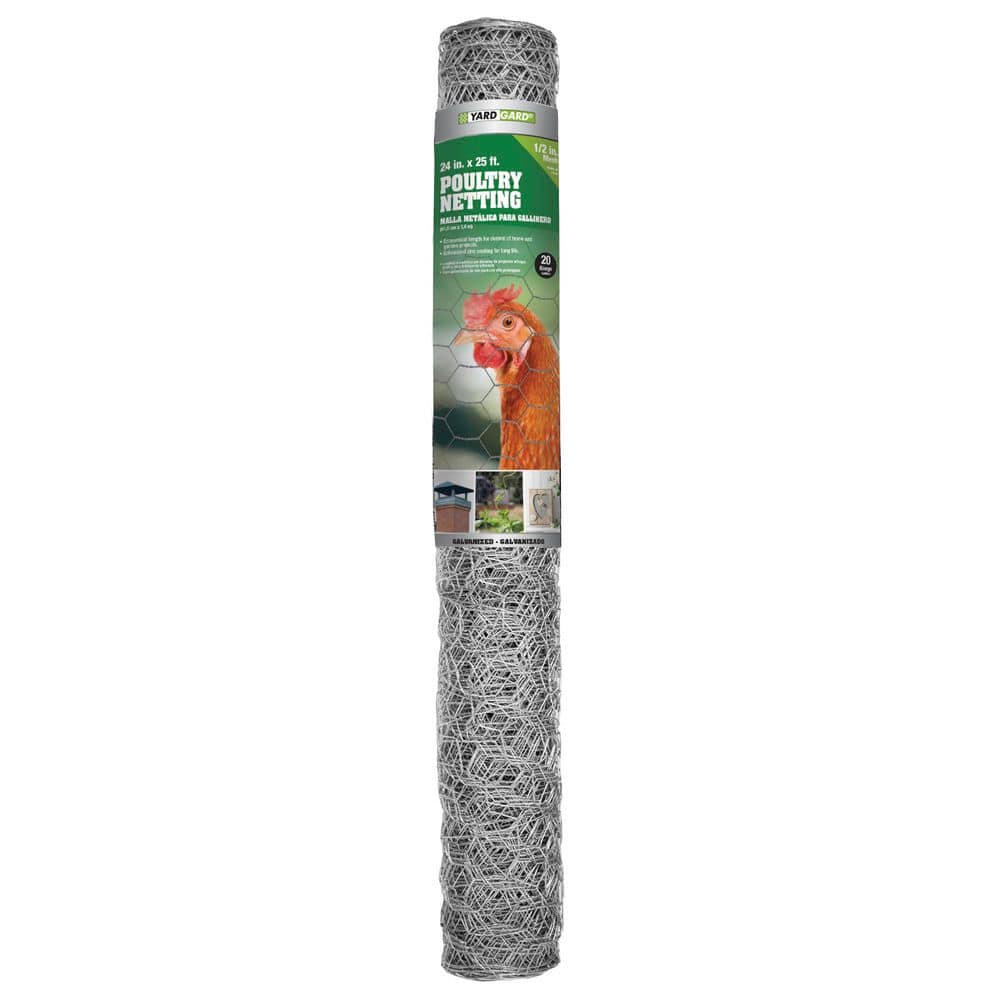 1/2 in. Mesh x 24 in. x 25 ft. 20-Gauge Galvanized Steel Hardware Cloth price history on PriceWatchPro