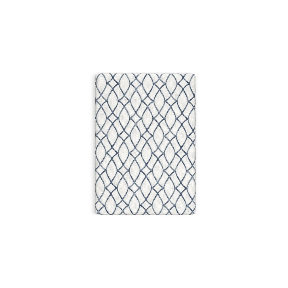 Full Blue and White Adjustable Memory Foam Mattress