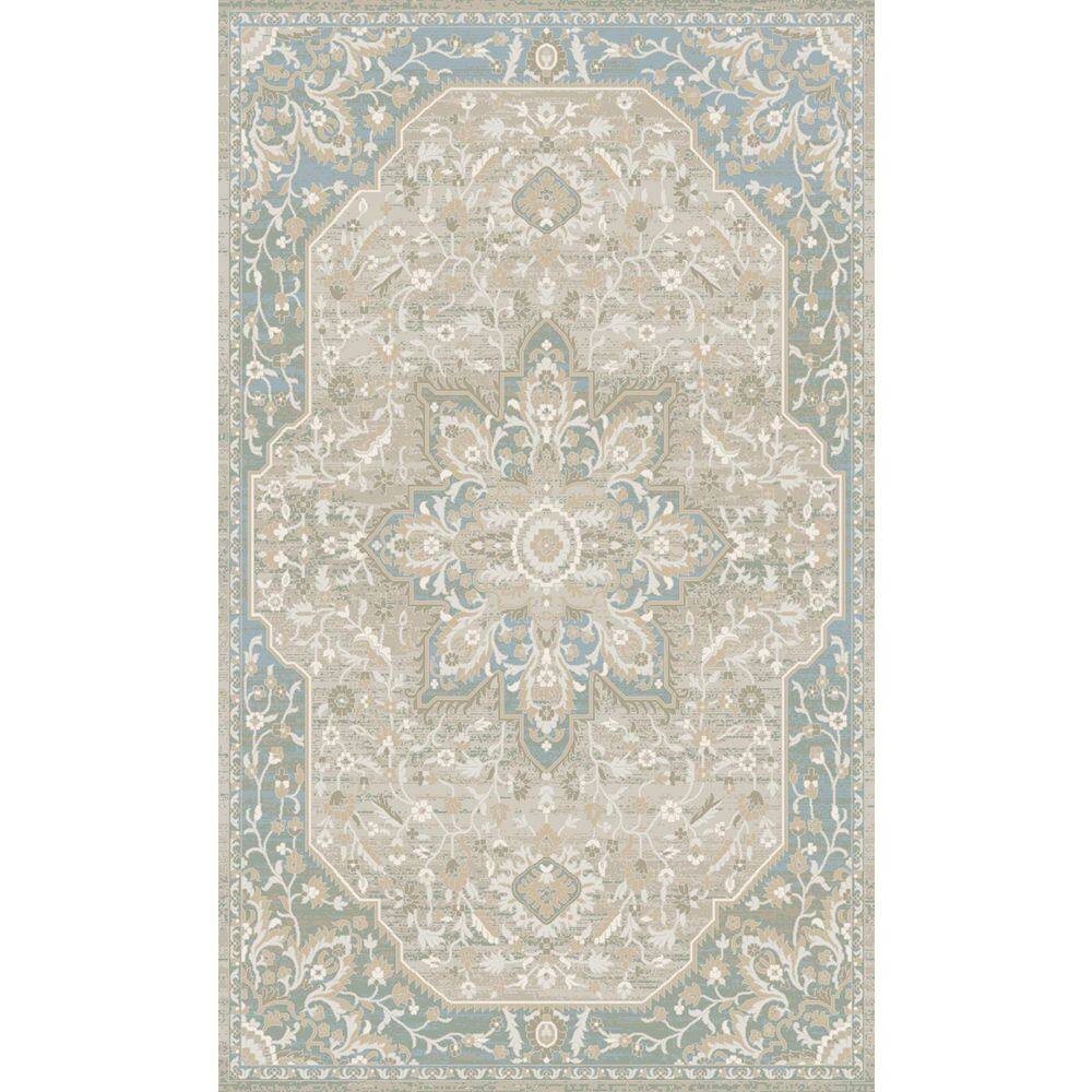 Solara Ivory 2 ft. x 8 ft. Medalion Runner Rug price history on PriceWatchPro