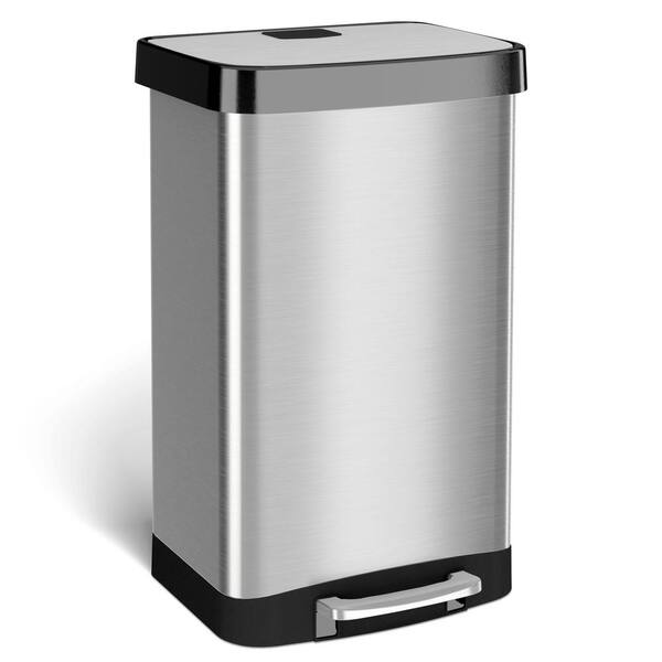 Innovaze 14.53 Gal./55 L Stainless Steel Rectangular Liner Rim Stepon