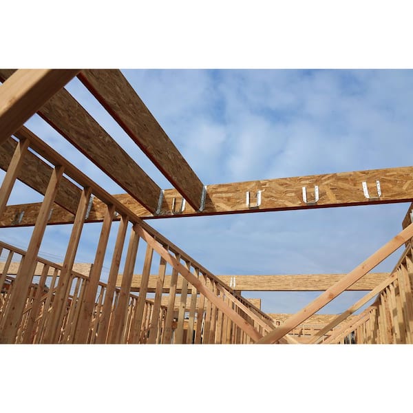 HU Galvanized Face-Mount Joist Hanger for Double 4x10 Nominal Lumber