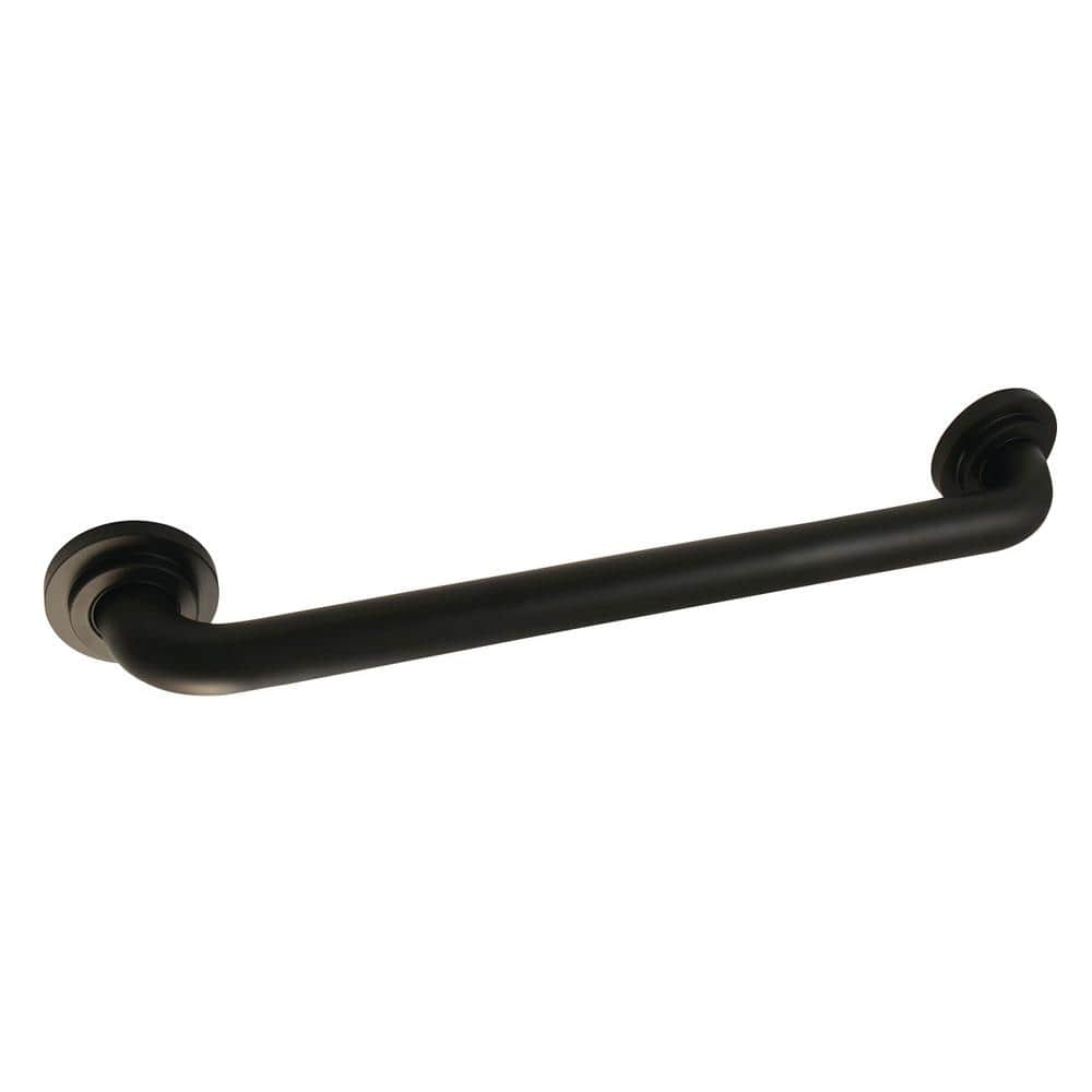 Kingston Brass Manhattan 18 In. X 1-1 4 In. Grab Bar In Matte Black 