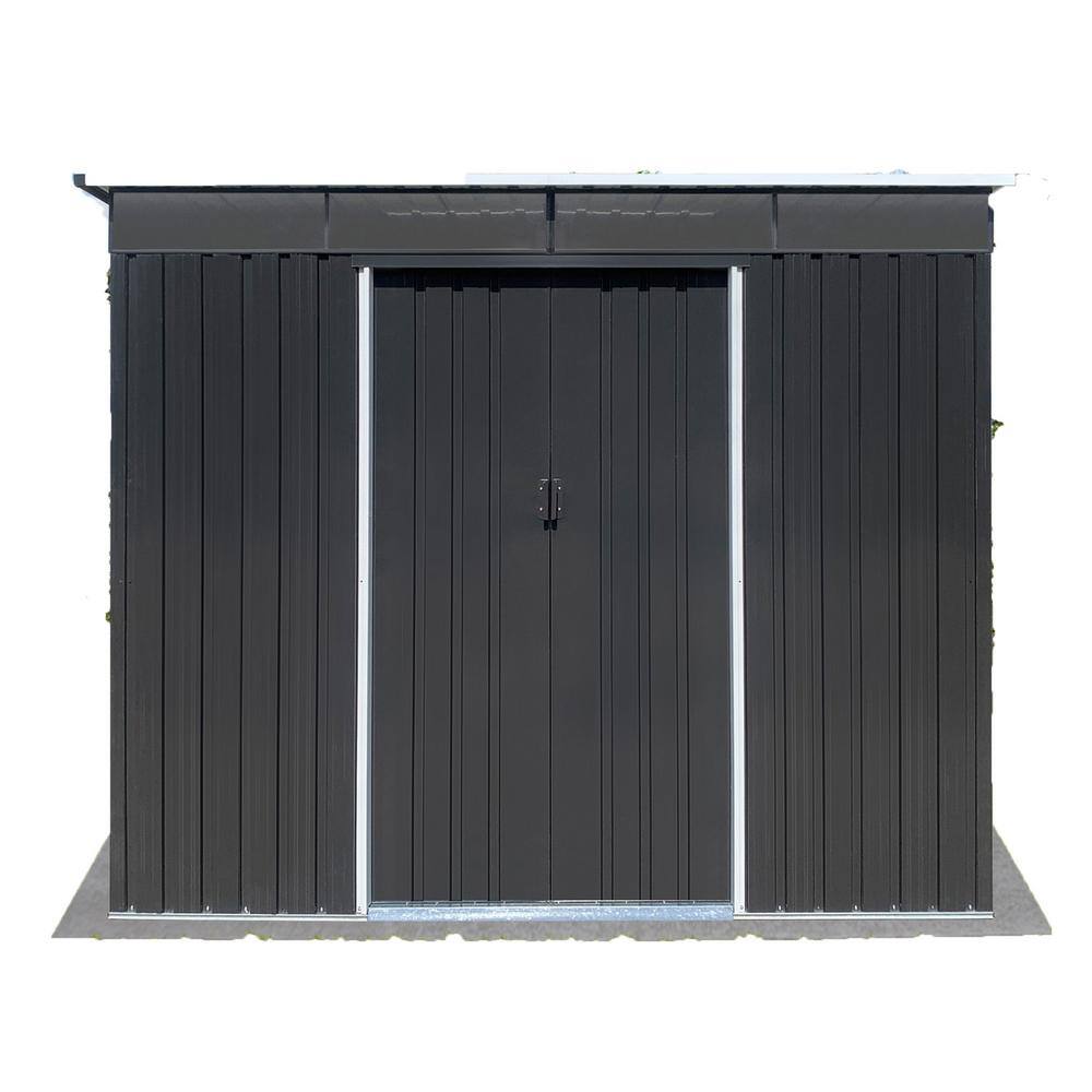 Reviews for Staykiwi Installed 8 ft. W x 6 ft. D Metal Shed with Vents