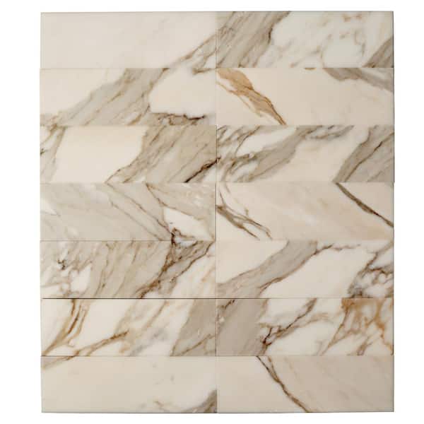 Reviews for Apollo Tile Grandis White 4 in. x 12 in