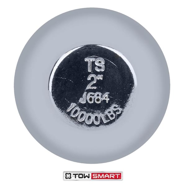 TowSmart 10,000 lb. Capacity 2 in. Ball x 1-1/4 in. Shank Diameter x 3-3/8 in. Shank Length Chrome Hitch Ball