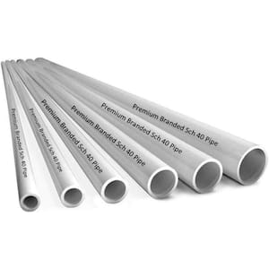 3/4 in. x 5 ft. Schedule 40 PVC Plain-End Pressure Pipe