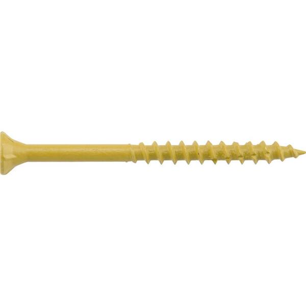 DECKMATE #10 x 3-1/2 in. Star Flat-Head Wood Deck Screw (5 lbs.-Pack)  115989 - The Home Depot