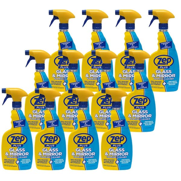 ZEP 32 oz. Foaming Mirror and Glass Cleaner (Case of 12)