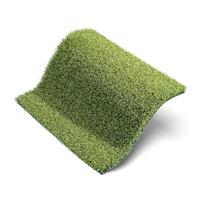 Eco 85 Silver Putt Field + Lime Green 15 ft. Wide + Cut to Length