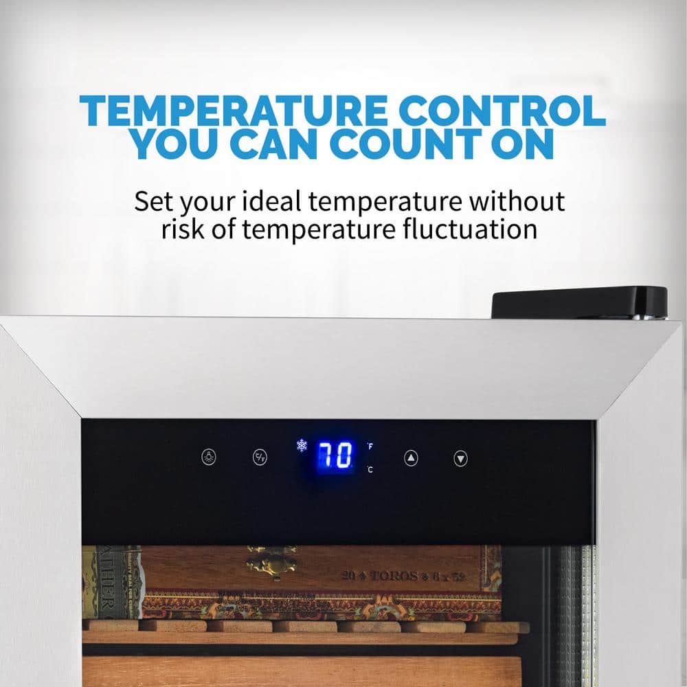 Newair Electric Cigar Humidor Wineador, Thermoelectric with Precision Digital Temperature Controls