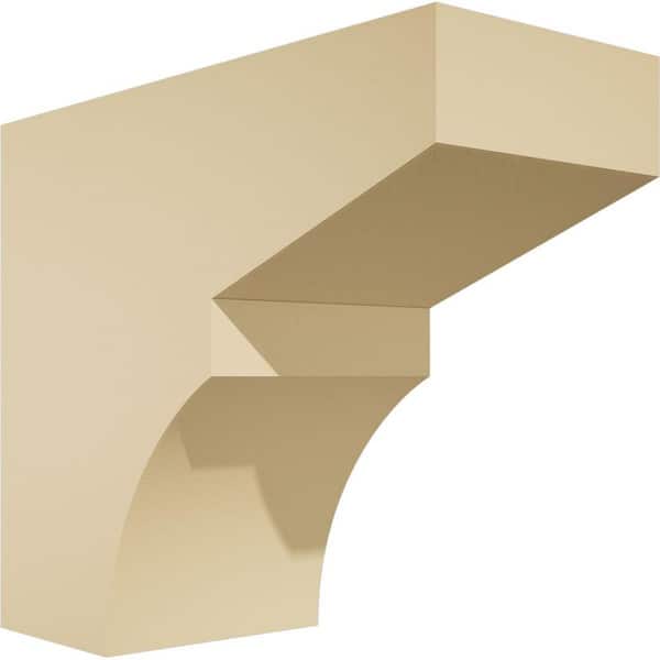 Ekena Millwork Standard Monterey 5 in. W x 10 in. H x 12 in. D Signature Urethane Rafter Tail Outlooker
