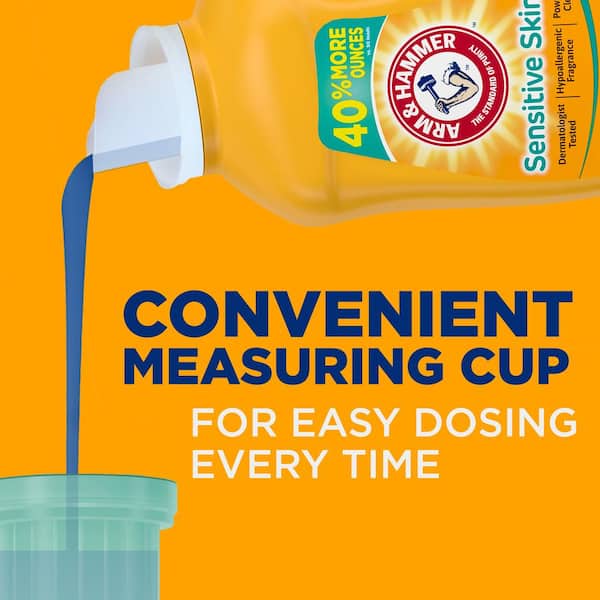 Measuring cup for laundry detergent
