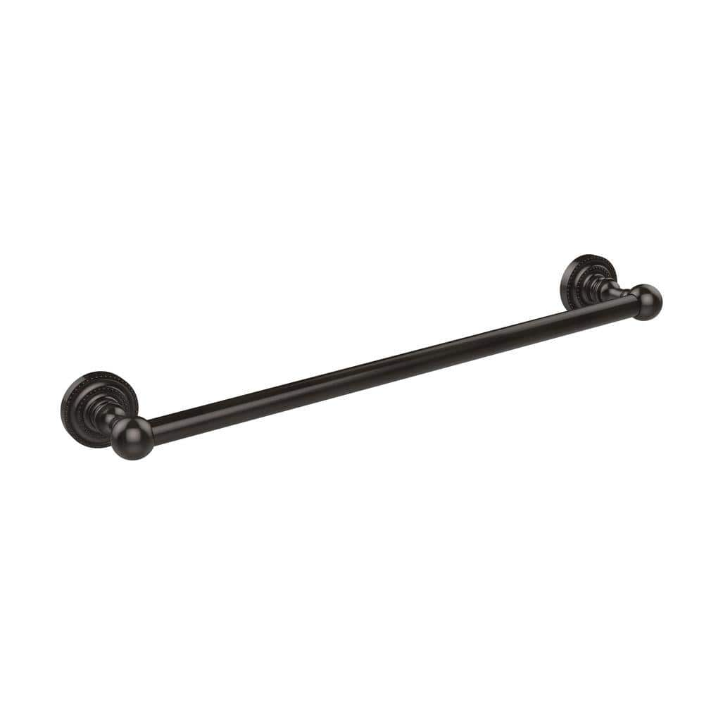 Allied Brass Dottingham Collection 30 in. Towel Bar in Oil Rubbed ...