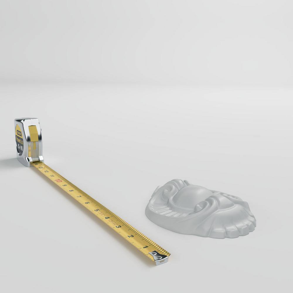 Primed White Polyurethane Architectural Crown Onlay