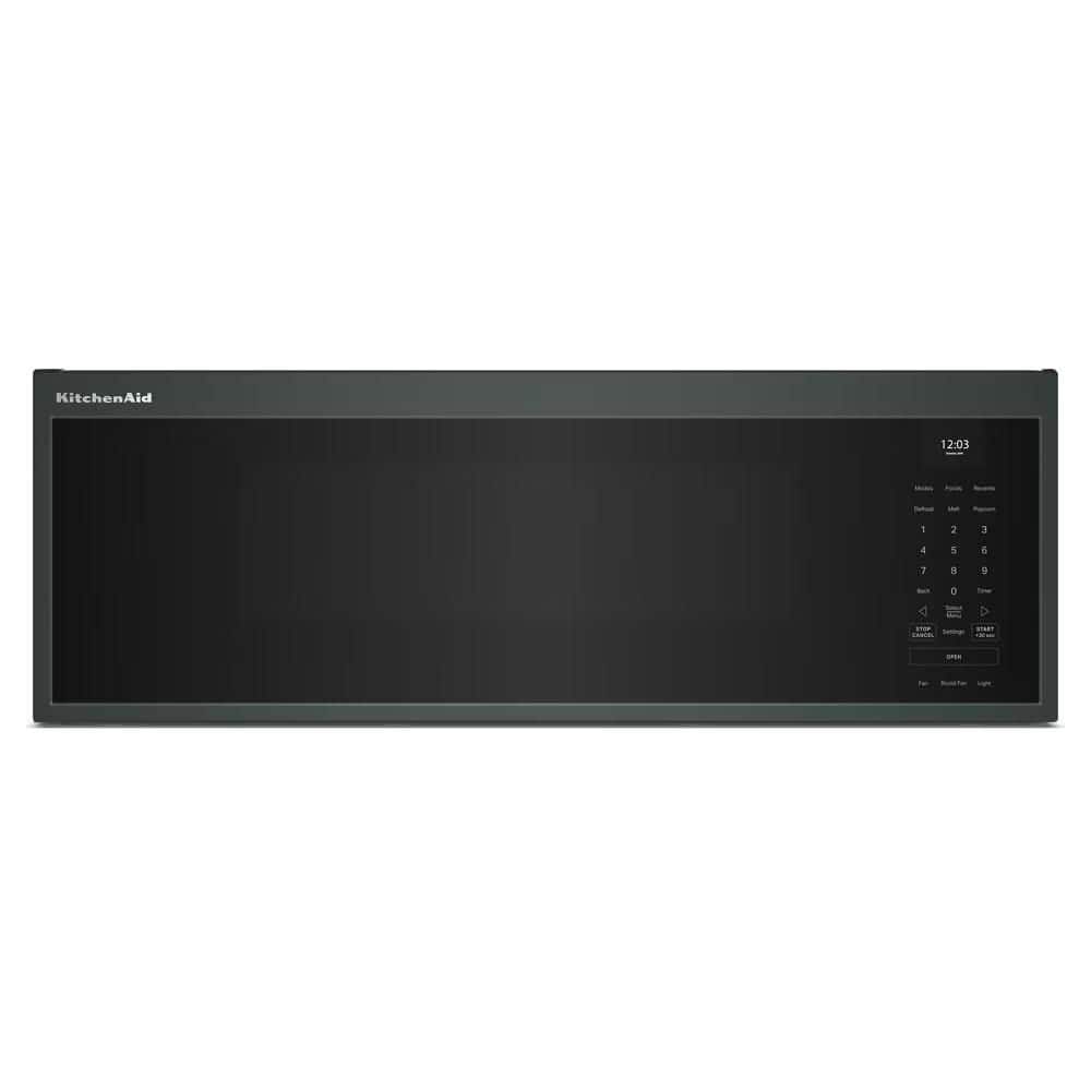 30 in. Smart Low Profile 1.1 cu. ft. Microwave Hood Combination in Juniper with Dual Fan Ventilation
