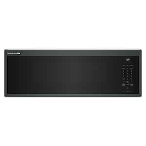 30 in. Smart Low Profile 1.1 cu. ft. Microwave Hood Combination in Juniper with Dual Fan Ventilation