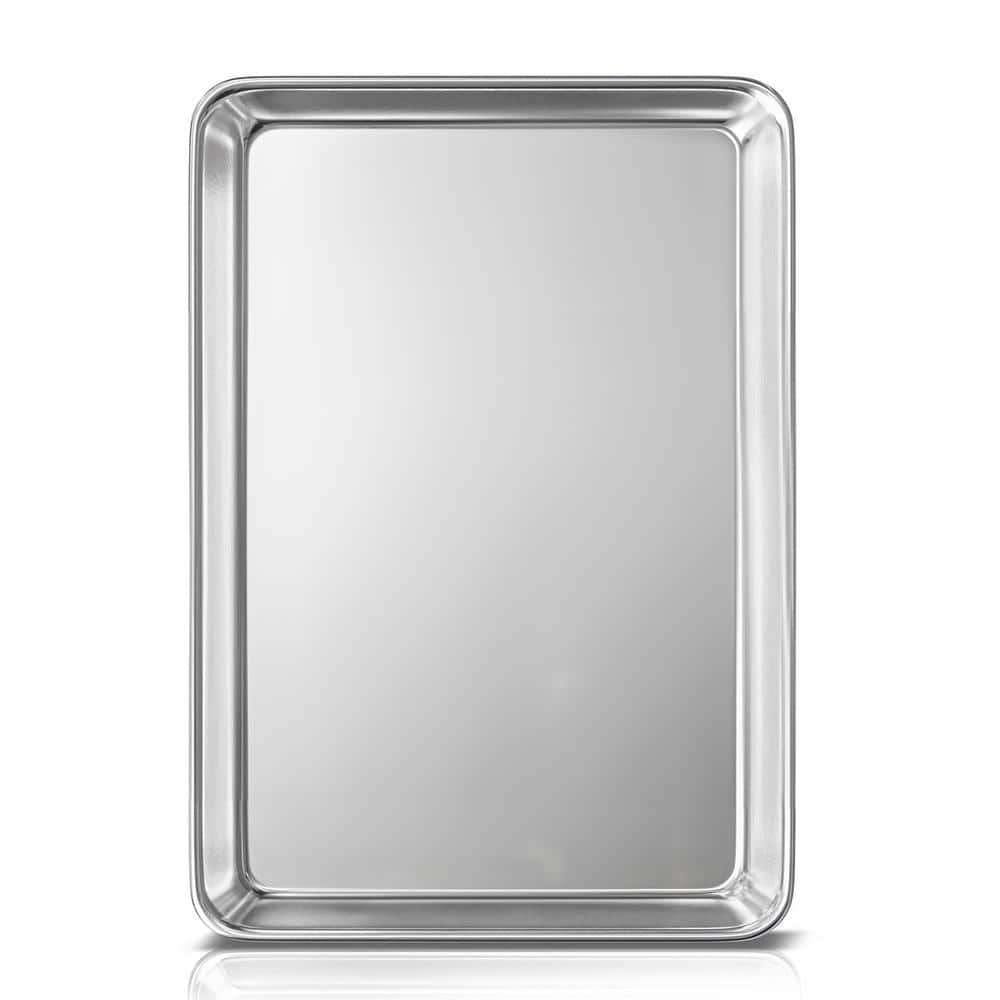 EATEX Aluminum Quarter Sheet Baking Pan Size, Steel Nonstick Cookie sheet, Size 9 in. x 13 in.