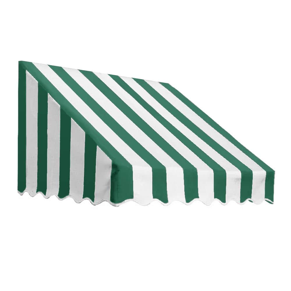 10.38 ft. San Francisco Fixed Awning 124.5 in. W x 24 in. H x 36 in. D Acrylic Fabric in Black price history on PriceWatchPro