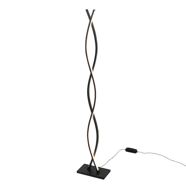 Black Modern Dimmable Floor Lamp, Foot Dimmer Switch For Led Floor Lamp