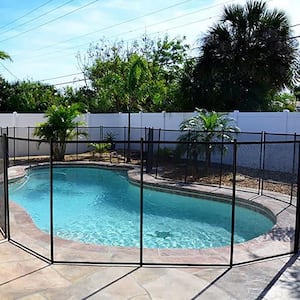 4 ft. x 12 ft. Outdoor Safety Fence for In-Ground Pools