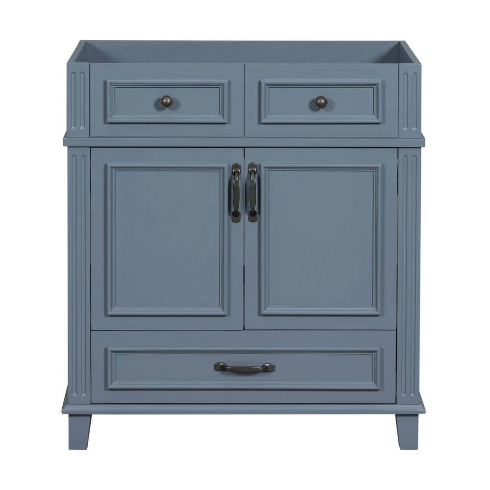 29.37 in. W x 17.87 in. D x 33.14 in. H Bath Vanity Cabinet without Top in 